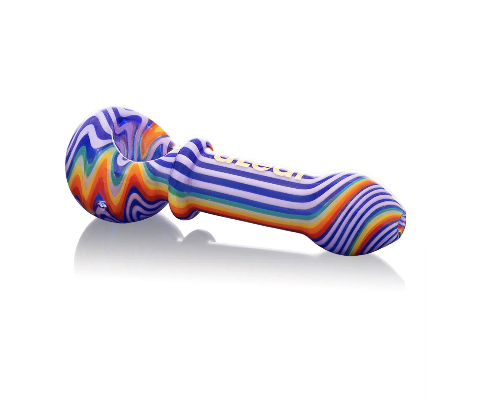 AL Handpipe Wig Wag 4.5" / Dark Purple